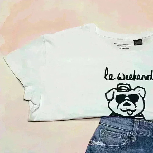 French Connection Boyfriend Tee - Picture 4 of 5